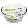 BOL DE CRISTAL, IDEAL PARA MEZCLAS. 2.5 LITROS. LIBRE BPA, CRISTAL DE BOROSILICATO.ENSALADAS, POSTRES, COCINA, RESP