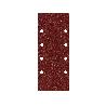 LIJA RECAMBIO CON VELCRO 93X228 MM. CON AGUJEROS GRANO  40 (10 PIEZAS)