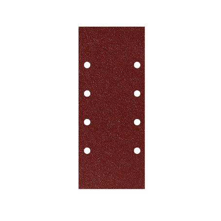 LIJA RECAMBIO CON VELCRO 93X228 MM. CON AGUJEROS GRANO  180 (10 PIEZAS)