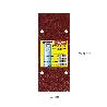 LIJA RECAMBIO CON VELCRO 93X228 MM. CON AGUJEROS GRANO  180 (10 PIEZAS)