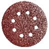 LIJA RECAMBIO VELCRO PARA LIJADORAS EXCENTRICAS DISCO 125 Ø CON AGUJEROS GRANO 40 (10 PIEZAS)