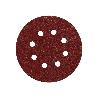 LIJA RECAMBIO VELCRO DISCO Ø 125 MM. CON AGUJEROS GRANO 120 (10 PIEZAS)