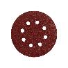 LIJA RECAMBIO VELCRO DISCO Ø 125 MM. CON AGUJEROS GRANO 240 (10 PIEZAS)