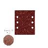 LIJA RECAMBIO CON VELCRO 114X140 MM. CON AGUJEROS GRANO  120 (10 PIEZAS)