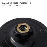 PLATO AMOLADORA NYLON CON VELCRO Ø 178 MM. ANCLAJE ROSCA M14