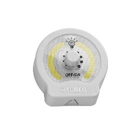 LINTERNA LED ARMARIO DINMERABLE A PILAS (3 AAA) 220 LUMENES CON IMAN, GANCHO Y ADHESIVO