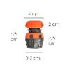 CONECTOR MANGUERA SOFT-TOUCH 1/2