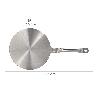 ADAPTADOR PARA INDUCCION / VITROCERAMICA Ø 19.5 CM. 3 CAPAS ACERO INOXIDABLE / ALUMINIO