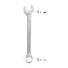 LLAVE COMBINADA PLUS 19X19 ACERO CROMO VANADIO DIN 3113. LLAVE DOBLE BOCA, LLAVE FIJA, LLAVE ESTRELLA