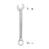 LLAVE COMBINADA PLUS 24X24 ACERO CROMO VANADIO DIN 3113. LLAVE DOBLE BOCA, LLAVE FIJA, LLAVE ESTRELLA