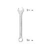 LLAVE COMBINADA PLUS 25X25 ACERO CROMO VANADIO DIN 3113. LLAVE DOBLE BOCA, LLAVE FIJA, LLAVE ESTRELLA