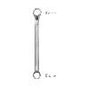 LLAVE ESTRELLA ACODADA PLUS ACERO CROMO VANADIO 20X22 DIN 838. LLAVE DOBLE BOCA ACODADA, LLAVE FIJA ESTRELLA ACODAD