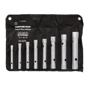 JUEGO LLAVES TUBO TUBULAR WOLFAPCK 8 PIEZAS