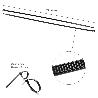 BRIDA NYLON 100%. COLOR NEGRO 9,0 X 780 MM. BOLSA 100 UNIDADES. ABRAZADERA PLASTICO, ORGANIZADOR CABLES, ALTA RESIS