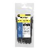 BRIDA NYLON 100%. COLOR NEGRO 9,0 X 780 MM. BOLSA 100 UNIDADES. ABRAZADERA PLASTICO, ORGANIZADOR CABLES, ALTA RESIS