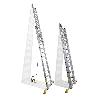 ESCALERA ALUMINIO 2 TRAMOS 12+12 PELDAÑOS. PLEGABLE, ANTIDESLIZANTE, RESISTENTE