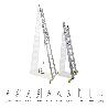 ESCALERA ALUMINIO 2 TRAMOS 12+12 PELDAÑOS. PLEGABLE, ANTIDESLIZANTE, RESISTENTE