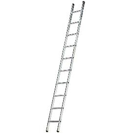 ESCALERA ALUMINIO 1 TRAMO, 14 PELDAÑOS. ANTIDESLIZANTE, RESISTENTE.