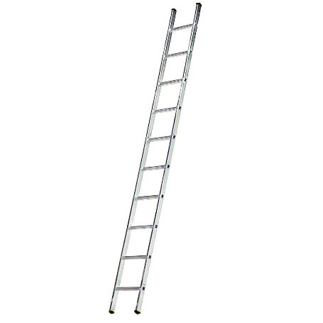 ESCALERA ALUMINIO 1 TRAMO, 14 PELDAÑOS. ANTIDESLIZANTE, RESISTENTE.