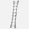 ESCALERA TELESCÓPICA ALUMINIO  5+5 PELDAÑOS
