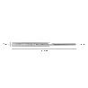 BOTADOR WOLFPACK CILINDRICO 4 X 9 X 150 MM. ESCARPA