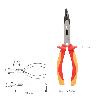 ALICATES BOCA CURVA 200 MM. MANGOS AISLADOS ACERO CROMO VANADIO PELACABLES, CORTA CABLES, PELADOR CABLES