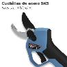 TIJERAS PODAR A BATERIA 16,8 VOLT. CON 2 BATERIAS 2 A/H. MANGO ENGOMADO, Ø CORTE 40 MM. CON MALETÍN