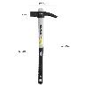 MARTILLO ENCOFRADOR MAGENTICO FIBRA VIDRIO MANGO FIBRA VIDRIO CON EMPUÑADURA ANTIDESLIZANTE. 700 GRAMOS 50 CM.