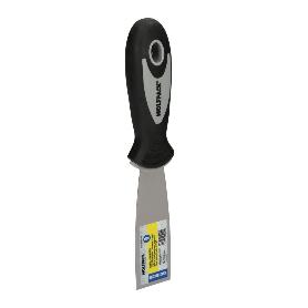 ESPATULA MANGO GUMMY GRIP HOJA 30 MM. APLICAR YESO, PINTORA, MASILLAS, PLADUR, ETC.
