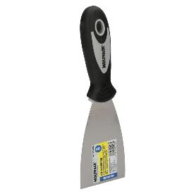 ESPATULA MANGO GUMMY GRIP HOJA 60 MM. APLICAR YESO, PINTORA, MASILLAS, PLADUR, ETC.