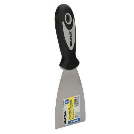 ESPATULA MANGO GUMMY GRIP HOJA 60 MM. APLICAR YESO, PINTORA, MASILLAS, PLADUR, ETC.