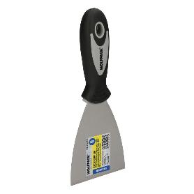 ESPATULA MANGO GUMMY GRIP HOJA 80 MM. APLICAR YESO, PINTORA, MASILLAS, PLADUR, ETC.