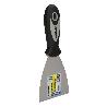ESPATULA MANGO GUMMY GRIP HOJA 80 MM. APLICAR YESO, PINTORA, MASILLAS, PLADUR, ETC.