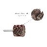 ABANICO LIJA GRANO 120 MEDIDA Ø 30 X 25 MM. DISCO ABRASIVO LAMINAS, RUEDAS MIL HOJAS, RUEDAS ABRASIVAS,LIJADO,DESBA