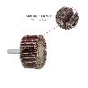 ABANICO LIJA GRANO 40 MEDIDA Ø 50 X 25 MM. DISCO ABRASIVO LAMINAS, RUEDAS MIL HOJAS, RUEDAS ABRASIVAS,LIJADO,DESBAS