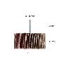 ABANICO LIJA GRANO 60 MEDIDA Ø 80 X 40 MM. DISCO ABRASIVO LAMINAS, RUEDAS MIL HOJAS, RUEDAS ABRASIVAS,LIJADO,DESBAS