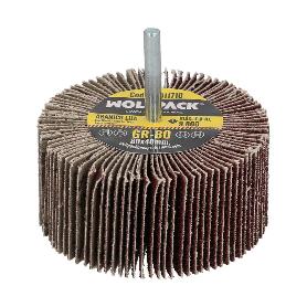 ABANICO LIJA GRANO 80 MEDIDA Ø 80 X 40 MM. DISCO ABRASIVO LAMINAS, RUEDAS MIL HOJAS, RUEDAS ABRASIVAS,LIJADO,DESBAS