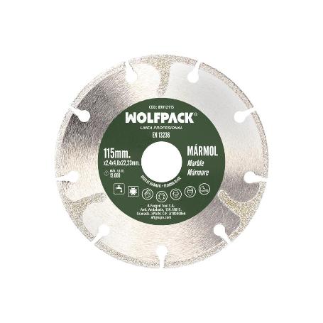 DISCO DIAMANTE Ø 115 MM. MARMOL. FILO ESPECIALMENTE DIAMANTADO