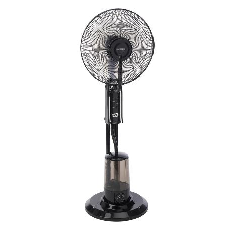 VENTILADOR NEBULIZADOR, 3 ASPAS DE GRAN TAMAÑO Ø 40 CM. MOTOR COBRE 75 WATT. TEMPORIZADOR, MANDO A DISTANCIA VENTIL