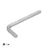 LLAVE ALLEN STANDAR ACERO CROMO VANADIO PROFESIONAL 4,5 MM. LLAVE HEXAGONAL, LLAVE ALLEN TALLER MECANICA, LLAVE ALL