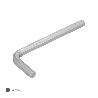 LLAVE ALLEN STANDAR ACERO CROMO VANADIO PROFESIONAL 5,0 MM. LLAVE HEXAGONAL, LLAVE ALLEN TALLER MECANICA, LLAVE ALL