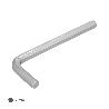 LLAVE ALLEN STANDAR ACERO CROMO VANADIO PROFESIONAL 7,0 MM. LLAVE HEXAGONAL, LLAVE ALLEN TALLER MECANICA, LLAVE ALL