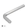 LLAVE ALLEN STANDAR ACERO CROMO VANADIO PROFESIONAL 8,0 MM. LLAVE HEXAGONAL, LLAVE ALLEN TALLER MECANICA, LLAVE ALL