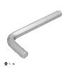 LLAVE ALLEN STANDAR ACERO CROMO VANADIO PROFESIONAL 9,0 MM. LLAVE HEXAGONAL, LLAVE ALLEN TALLER MECANICA, LLAVE ALL