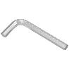 LLAVE ALLEN STANDAR ACERO CROMO VANADIO PROFESIONAL 14 MM. LLAVE HEXAGONAL, LLAVE ALLEN TALLER MECANICA, LLAVE ALLE