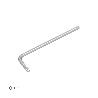 LLAVE TORX STANDAR ACERO CROMO VANADIO PROFESIONAL T07 MM. LLAVE ESTRELLA, LLAVE ALLEN ESTRELLA