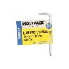 LLAVE TORX STANDAR ACERO CROMO VANADIO PROFESIONAL T07 MM. LLAVE ESTRELLA, LLAVE ALLEN ESTRELLA