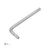 LLAVE TORX INVIOLABLE STANDAR ACERO CROMO VANADIO PROFESIONAL T09 MM. LLAVE ESTRELLA, LLAVE ALLEN ESTRELLA