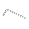 LLAVE TORX INVIOLABLE STANDAR ACERO CROMO VANADIO PROFESIONAL T20 MM. LLAVE ESTRELLA, LLAVE ALLEN ESTRELLA