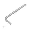 LLAVE TORX INVIOLABLE STANDAR ACERO CROMO VANADIO PROFESIONAL T20 MM. LLAVE ESTRELLA, LLAVE ALLEN ESTRELLA